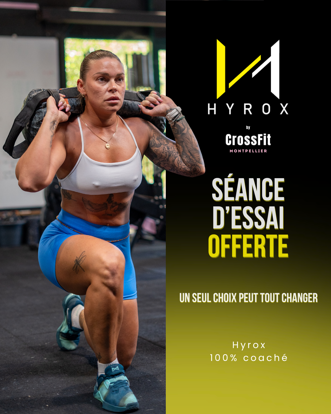 Séance d'essai Hyrox